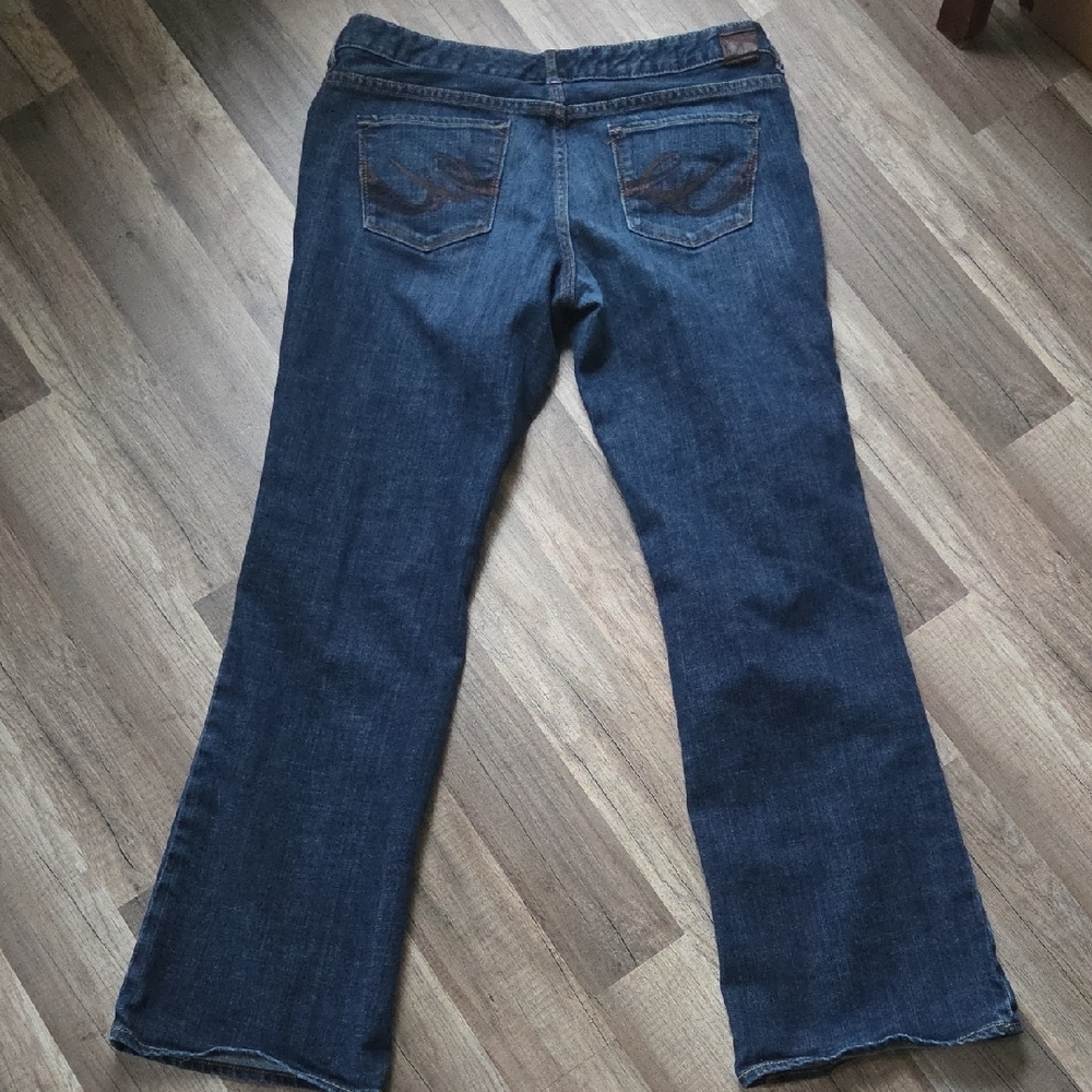 Express Dark Blue Stella Boot Cut Jeans - Picture 5 of 8